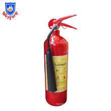 3kg co2 fire extinguisher MT3 red color cylinder